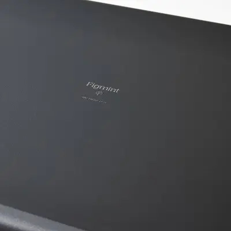 15.74" Aluminum Ceramic Roasting Pan Dark Gray - Figmint