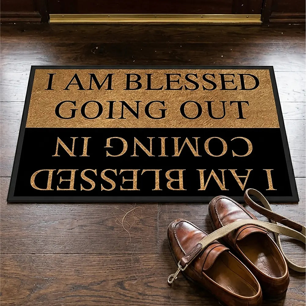 Letter Pattern Door Mat, Water-Absorbent Entrance Rug, Decorative Carpet for Living Room or Bedroom, Home Decor Rugs#Top PICKS