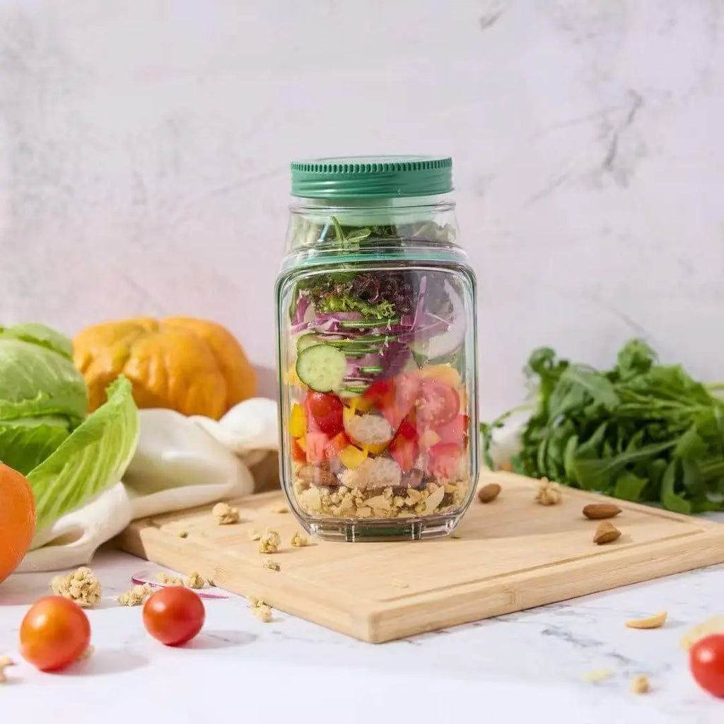 Leak-Proof Salad Dressing Box for Fresh Salads