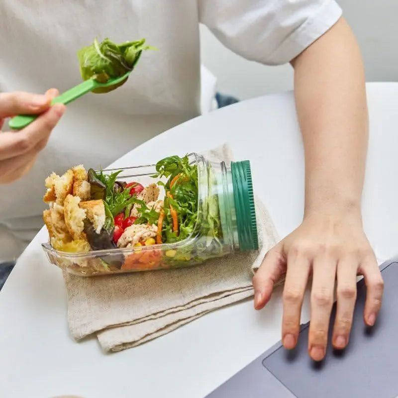 Leak-Proof Salad Dressing Box for Fresh Salads
