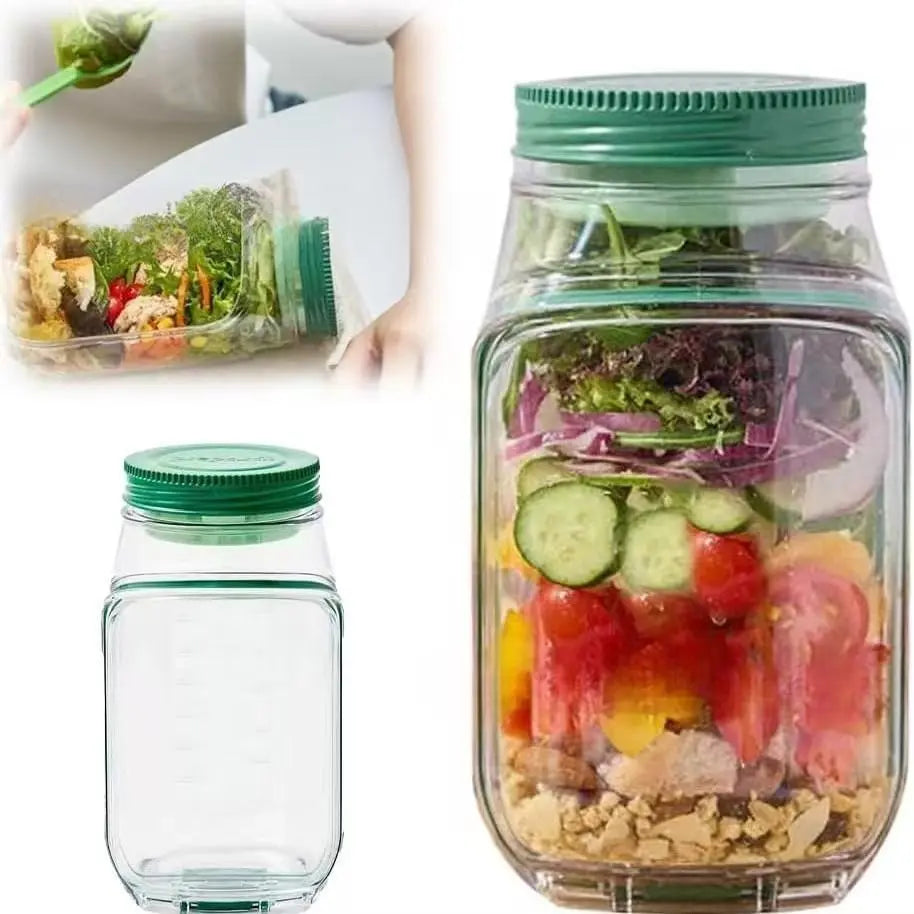 Leak-Proof Salad Dressing Box for Fresh Salads