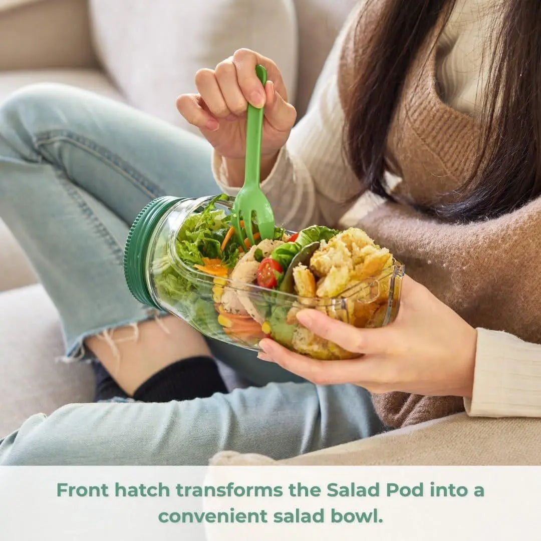 Leak-Proof Salad Dressing Box for Fresh Salads