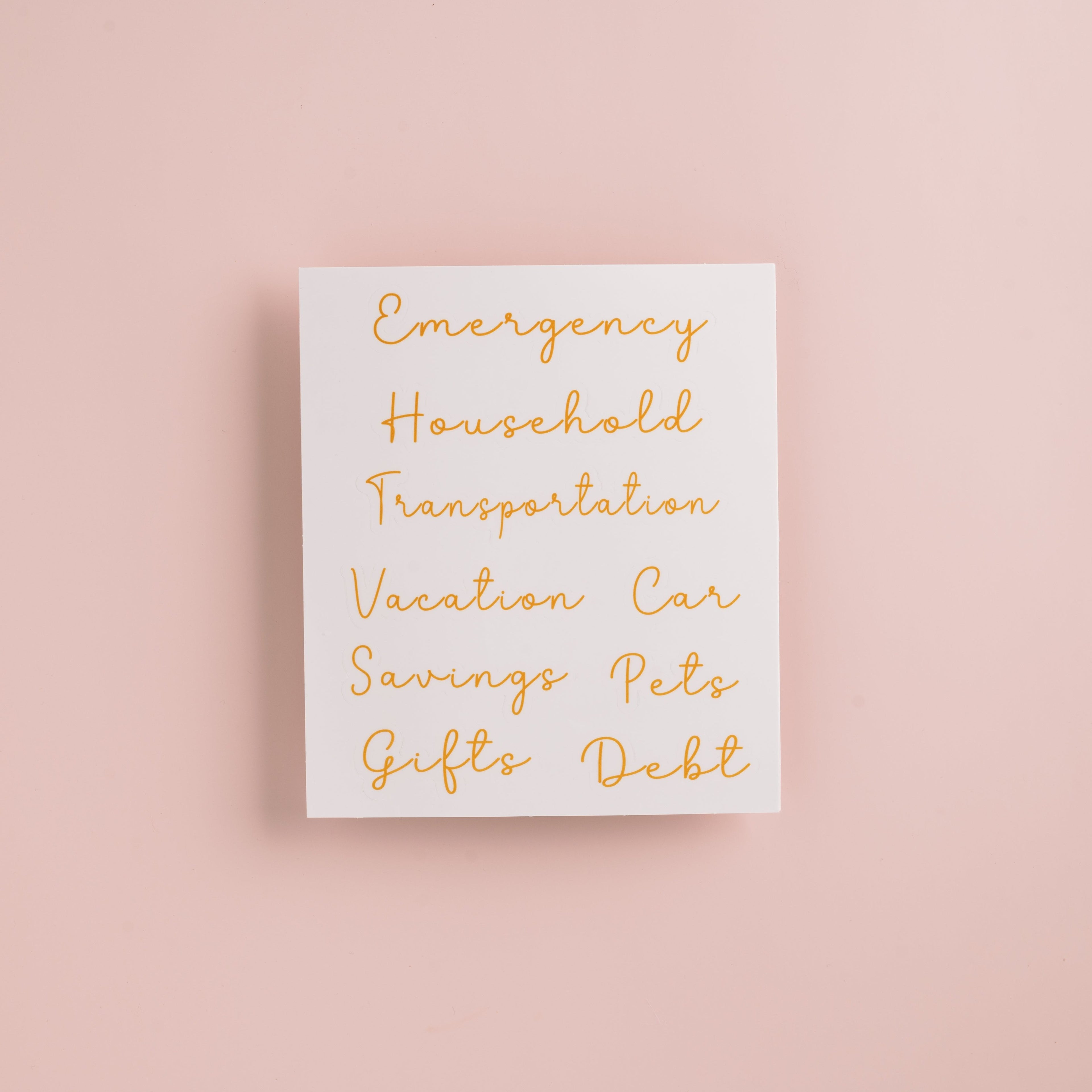 Envelope Labels